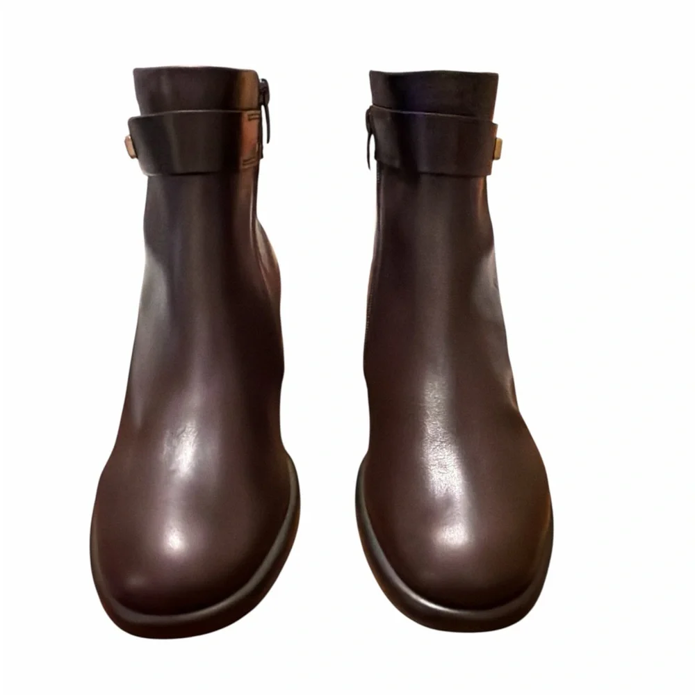 ECCO Sculpted LX 35 Ankle Boots Brown EU 38 US 7–7.5 NWOB